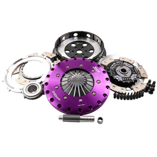 Xtreme Performance Twin-Plate Clutch Kit, Mazda Mps, Track, 230 mm, Ceramic, Single-Mass Flywheel, S