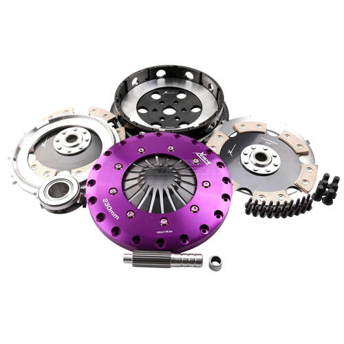 Xtreme Performance Twin-Plate Clutch Kit, Mazda Mps, Track, 230 mm, Ceramic, Single-Mass Flywheel, S
