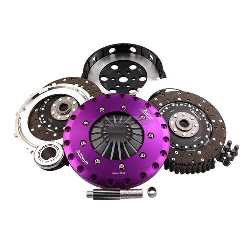 Xtreme Performance Twin-Plate Clutch Kit, Mazda Mps, Performance Street, 230 mm, Organic, Single-Mas
