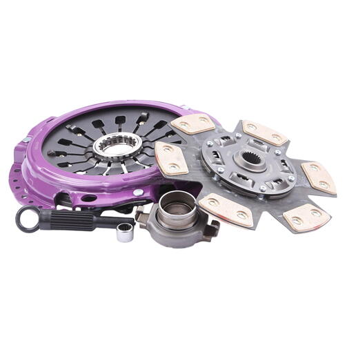 Xtreme Performance Single-Plate Clutch Kit, Mazda RX7 1.3L, Stage 2, 236 mm, Ceramic, Sprung Disc, 7