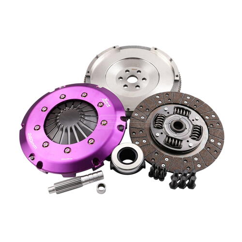 Xtreme Performance Single-Plate Clutch Kit, Mazda Mps, Stage 1, 240 mm, Organic, Single-Mass Flywhee