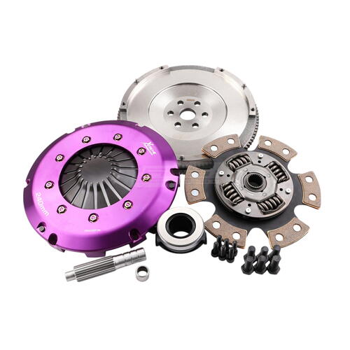 Xtreme Performance Single-Plate Clutch Kit, Mazda Mps, Stage 2R, 240 mm, Ceramic, Single-Mass Flywhe