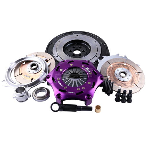 Xtreme Performance Twin-Plate Clutch Kit, Niss Skyline 2.5L, Track, 184 mm, Ceramic, Single-Mass Fly
