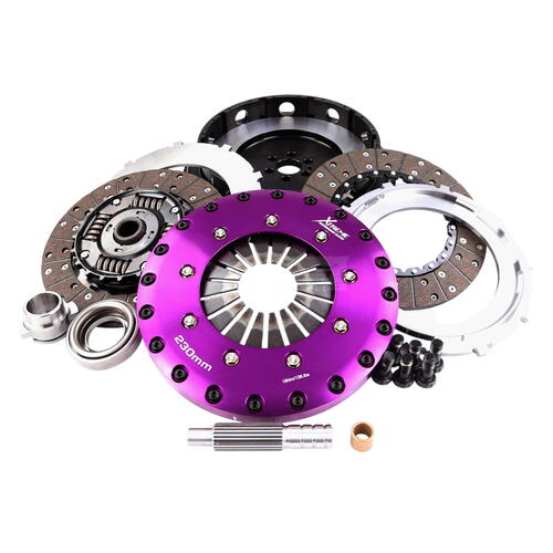 Xtreme Performance Twin-Plate Clutch Kit, Niss Skyline 2.5L, High-Power Street, 230 mm, Organic, Sin