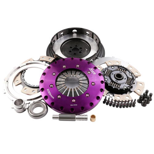 Xtreme Performance Twin-Plate Clutch Kit, Niss Skyline 2.5L, Track, 230 mm, Ceramic, Single-Mass Fly
