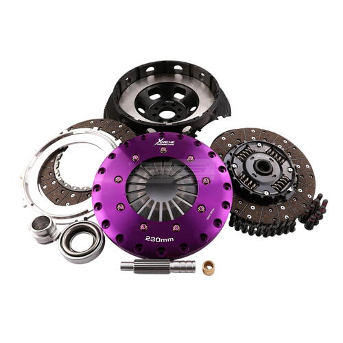 Xtreme Performance Twin-Plate Clutch Kit, Niss SR20 5spd, High-Power Street, 230 mm, Organic, Single