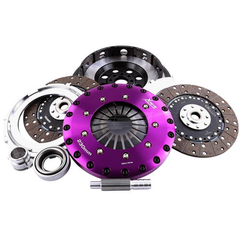 Xtreme Performance Twin-Plate Clutch Kit, Nissan 300ZX VG30DETT, Performance Street, 230 mm, Organic
