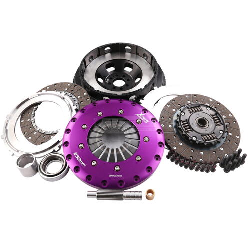 Xtreme Performance Twin-Plate Clutch Kit, Nissan Z 3.0L, High-Power Street, 230 mm, Organic, Single-