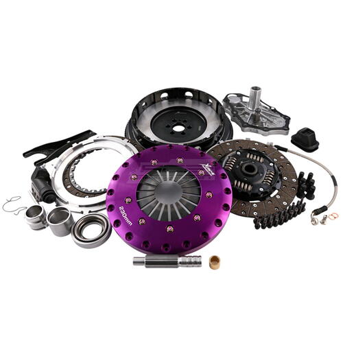 Xtreme Performance Twin-Plate Clutch Kit, Niss Skyline GTR, High-Power Street, 230 mm, Organic, Sing