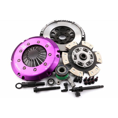 Xtreme Performance Single-Plate Clutch Kit, Ren Megane RS, Stage 2R, 240 mm, Ceramic, Single-Mass Fl