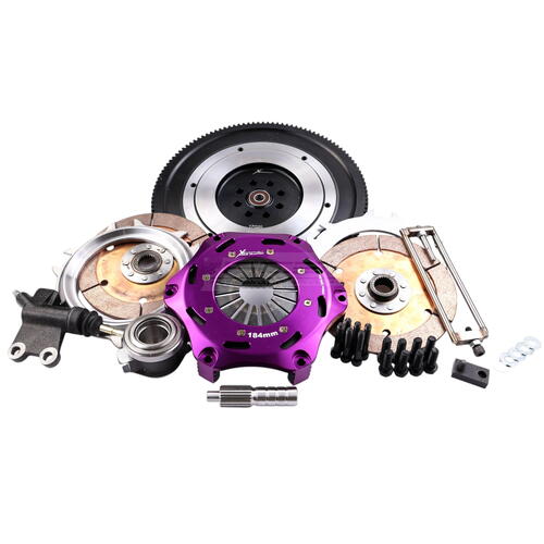 Xtreme Performance Twin-Plate Clutch Kit, Sub WRX STI 6spd, Track, 184 mm, Ceramic, Single-Mass Flyw