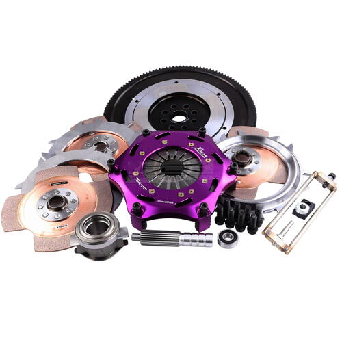 Xtreme Performance Triple-Plate Clutch Kit, Sub WRX STI 6spd, Track, 184 mm, Ceramic, Single-Mass Fl