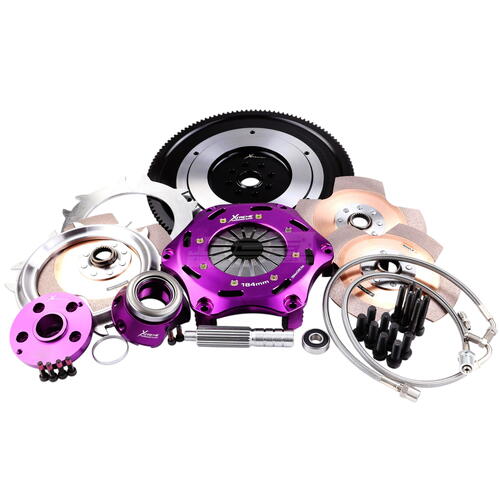 Xtreme Performance Triple-Plate Clutch Kit, WRX STI 6spd, Track, 184 mm, Ceramic, Single-Mass Flywhe