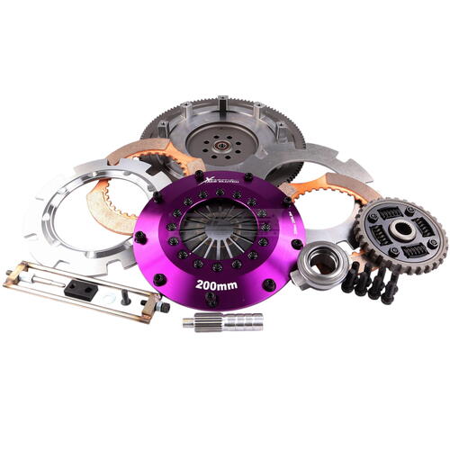 Xtreme Performance Twin-Plate Clutch Kit, Sub WRX 5spd, Track, 200 mm, Ceramic, Single-Mass Flywheel