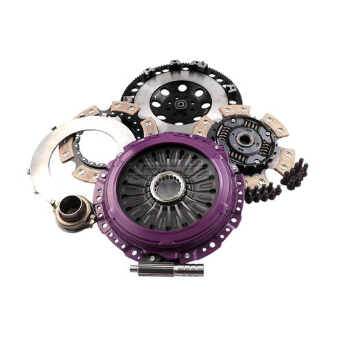 Xtreme Performance Twin-Plate Clutch Kit, Sub STI 6spd, Track, 230 mm, Ceramic, Single-Mass Flywheel