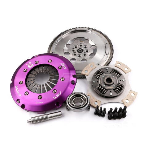 Xtreme Performance Single-Plate Clutch Kit, Sub WRX Conversion, Stage 2R, 240 mm, Ceramic, Single-Ma