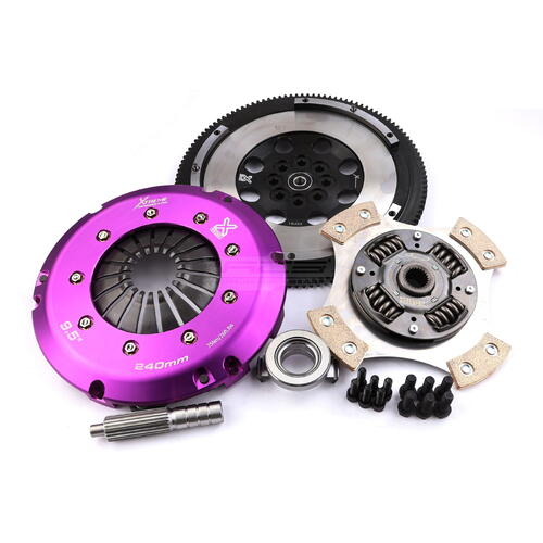 Xtreme Performance Single-Plate Clutch Kit, Sub Brz/Toy 86, Stage 2R, 240 mm, Ceramic, Single-Mass F