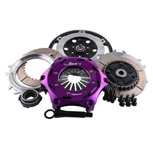 Xtreme Performance Twin-Plate Clutch Kit, Suzuki Jimny, Track, 184 mm, Ceramic, Single-Mass Flywheel