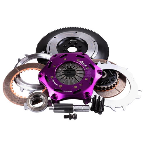 Xtreme Performance Twin-Plate Clutch Kit, Toy 3SGTE 2.0L, Track, 184 mm, Ceramic, Single-Mass Flywhe