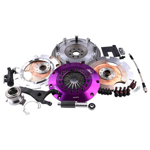 Xtreme Performance Twin-Plate Clutch Kit, Toy 1JZGTE~R154, Track, 200 mm, Ceramic, Single-Mass Flywh