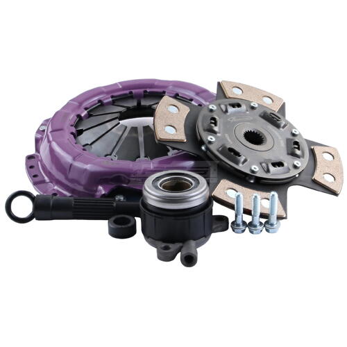 Xtreme Performance Single-Plate Clutch Kit, Toy/Lotus 1.8L, Stage 2, 215 mm, Ceramic, CSC Included,