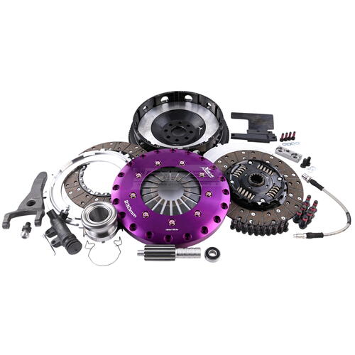 Xtreme Performance Twin-Plate Clutch Kit, Toy Supra 3.0L, High-Power Street, 230 mm, Organic, Single