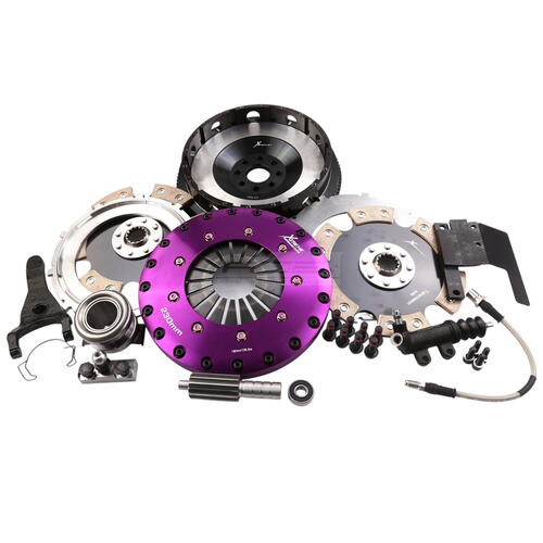 Xtreme Performance Twin-Plate Clutch Kit, Toy Supra 3.0L, Track, 230 mm, Ceramic, Single-Mass Flywhe