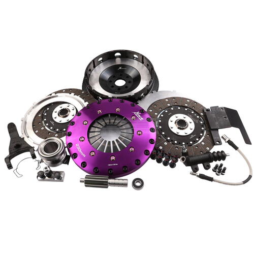 Xtreme Performance Twin-Plate Clutch Kit, Toy Supra 3.0L, Performance Street, 230 mm, Organic, Singl