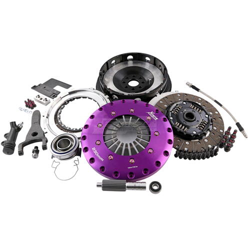 Xtreme Performance Twin-Plate Clutch Kit, Toy 1JZGTE~R154, High-Power Street, 230 mm, Organic, Singl
