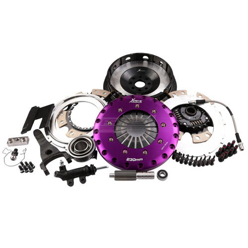 Xtreme Performance Twin-Plate Clutch Kit, Toy 1JZGTE~R154, Track, 230 mm, Ceramic, Single-Mass Flywh