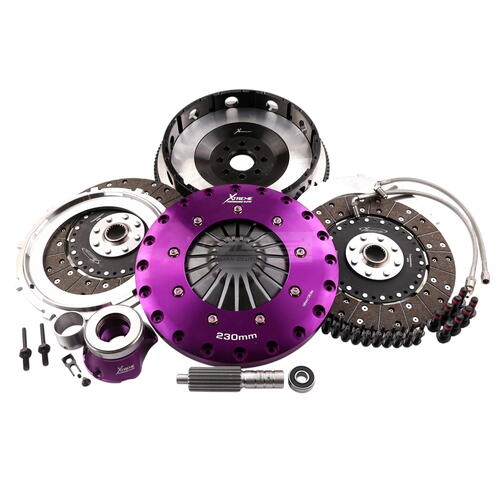Xtreme Performance Twin-Plate Clutch Kit, 1JZGTE/R154, Performance Street, 230 mm, Organic, Single-M