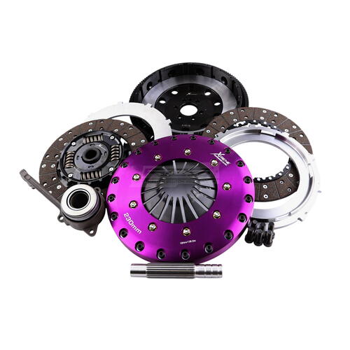 Xtreme Performance Twin-Plate Clutch Kit, VW/Aud 6 Bolt, High-Power Street, 230 mm, Organic, Single-