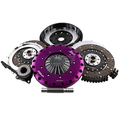 Xtreme Performance Twin-Plate Clutch Kit, VW/Aud 6 Bolt, Performance Street, 230 mm, Organic, Single