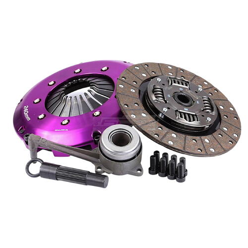 Xtreme Performance Single-Plate Clutch Kit, VW/Audi 8 Bolt, Stage 1, 240 mm, Organic, CSC Included,
