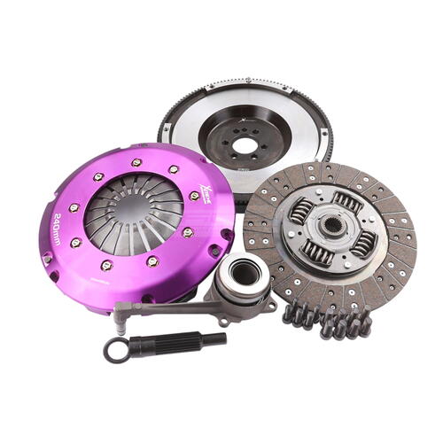 Xtreme Performance Single-Plate Clutch Kit, VW/Aud 6 Bolt, Stage 1, 240 mm, Organic, Single-Mass Fly