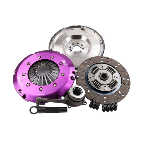 Xtreme Performance Single-Plate Clutch Kit, VW/Aud 8 Bolt, Stage 1, 240 mm, Organic, Single-Mass Fly