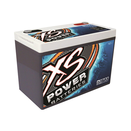 XS Power 12V BCI Group 27 AGM Battery, Max Amps 4, 300A, CA: 1170, Ah: 100, 3500W / 4500W