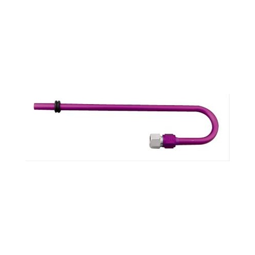 ZEX Nitrous Oxide Blow-Down Tube, External, -8 AN, Male Threads, Aluminum, Purple Anodized, Kit