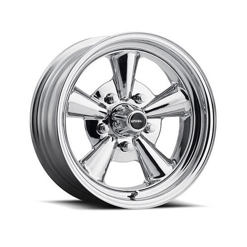 Cragar Wheel, 177 Super Supreme Series, Steel/Aluminum, Chrome, 15 in. x 8 in., 5 x 4.5 in. Bolt Circle, 3.625 in. Backspace, Each